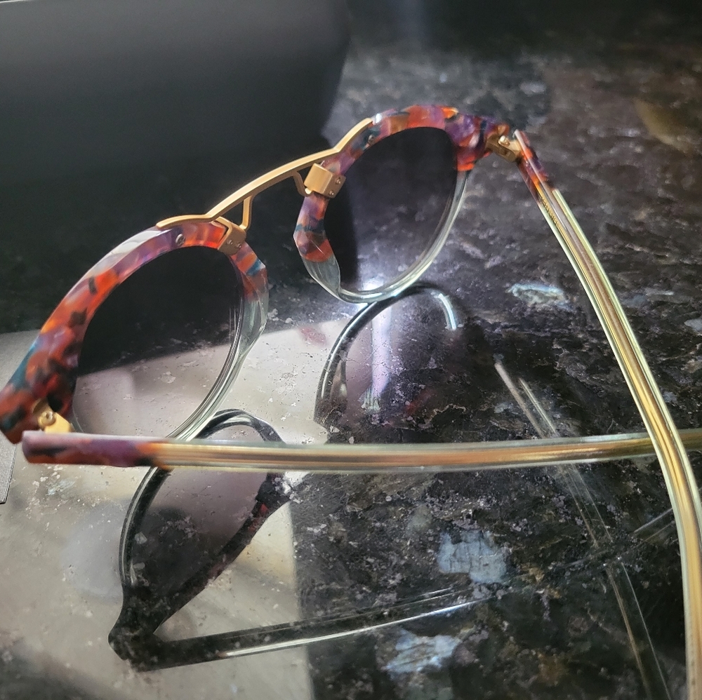 Krewe St Louis mirrored sunglasses